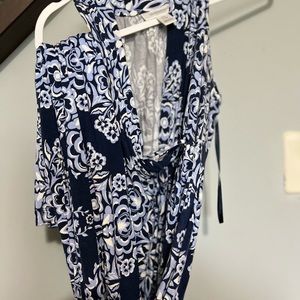 Maternity maxi dress